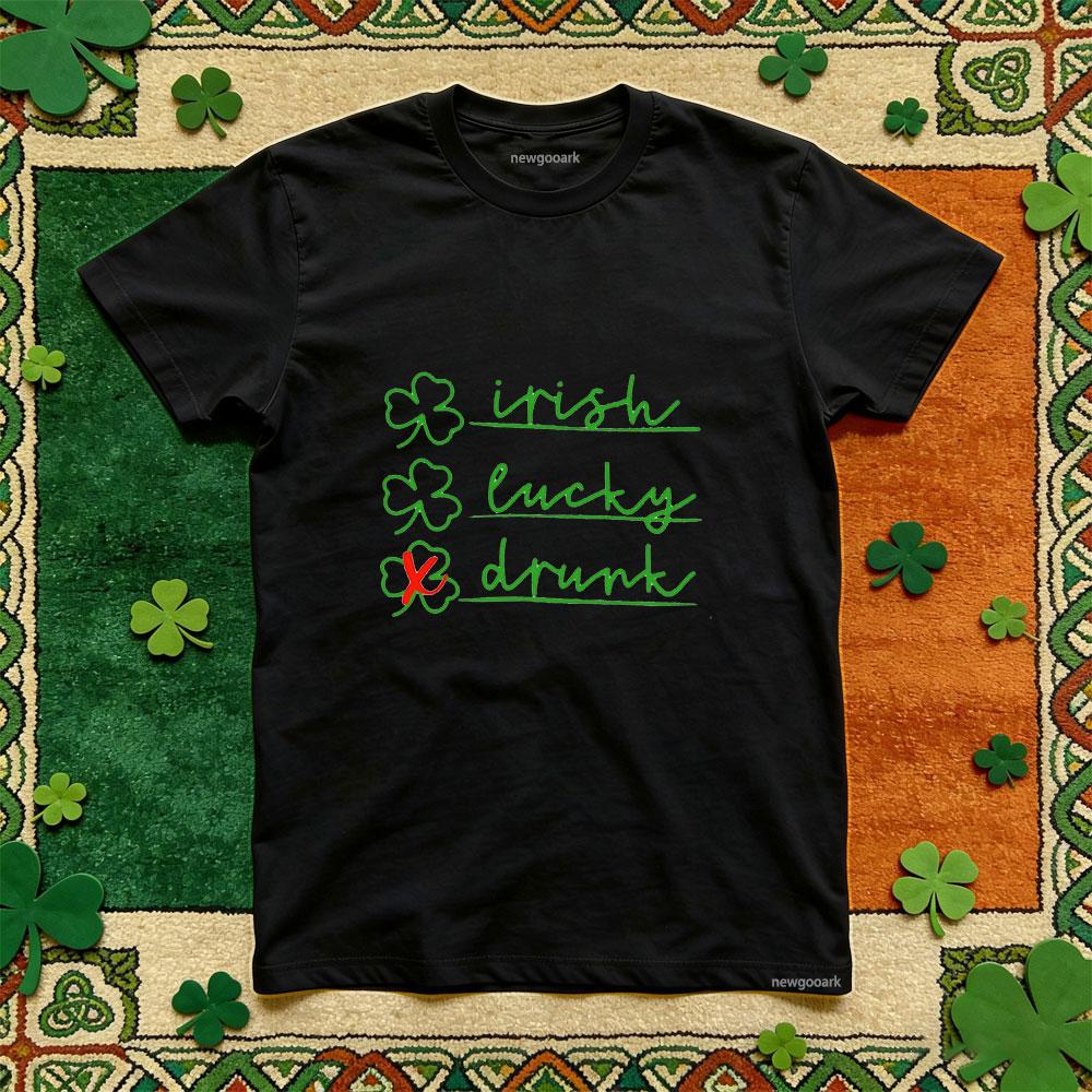St Patricks Day 317 Classic graphic t shirts Unisex green  cotton Casual  funny festival lucky Irish Adult Party tee