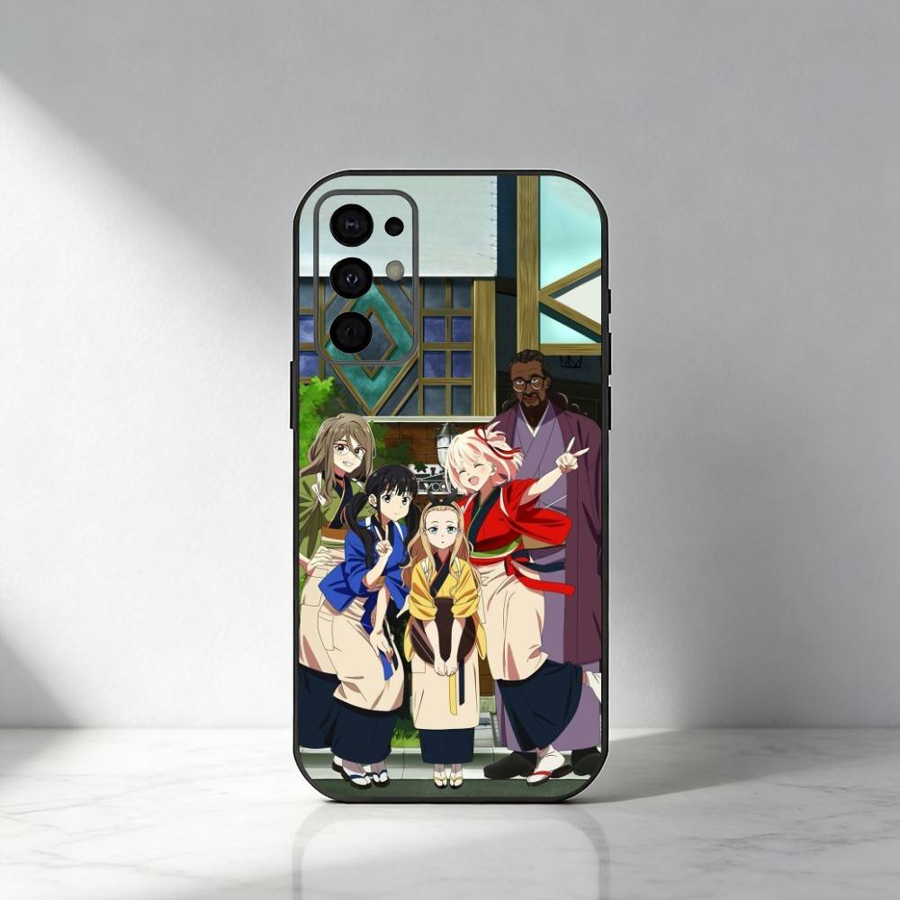 

DA L-Lycoris R-Recoil Phone Case For Samsung S25,S24,S21,S22,S23,S30,Ultra,S20,Plus,Fe,Note,5G Black Cover Samsung S21fe