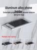 Wall-Mounted Bathroom Toilet Phone Holder & Tissue Tray with Partition Board