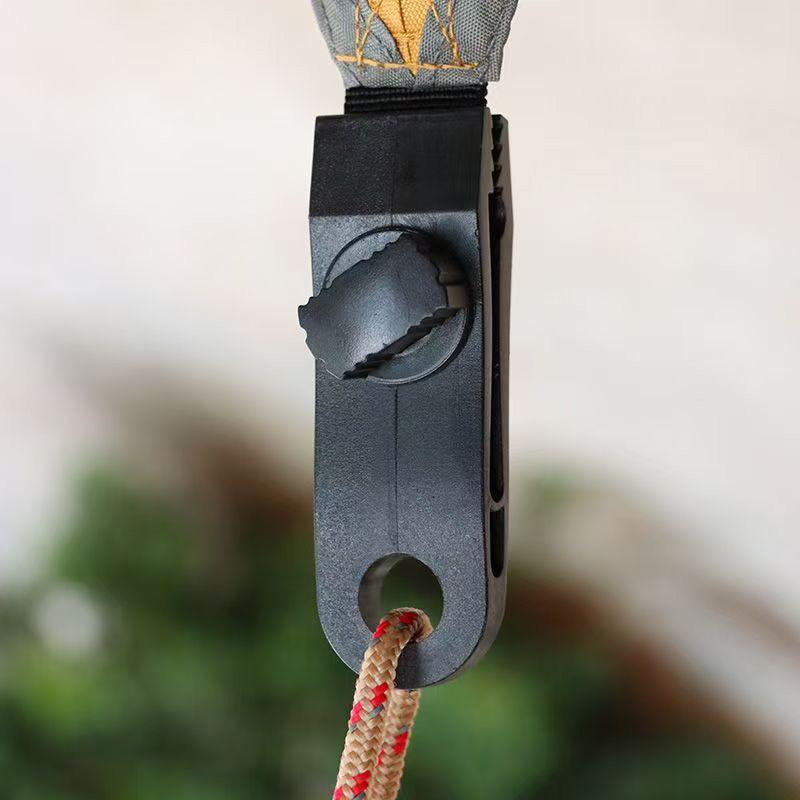 6 Stück Outdoor-Zeltplane Befestigungsclip Verstärkter Nylon Spiral-Zeltclip Schnalle