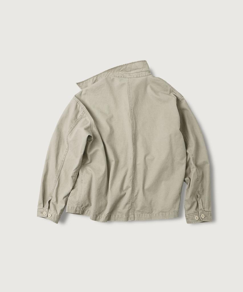 MOOD INSIDE Vtg Cotton Chore Jacket_Light Beige
