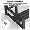 Waterproof Multi-Layer Ladder Shelf Stainless Steel Metal Flower Step Display Stands Balcony Flower Room Plant Rack