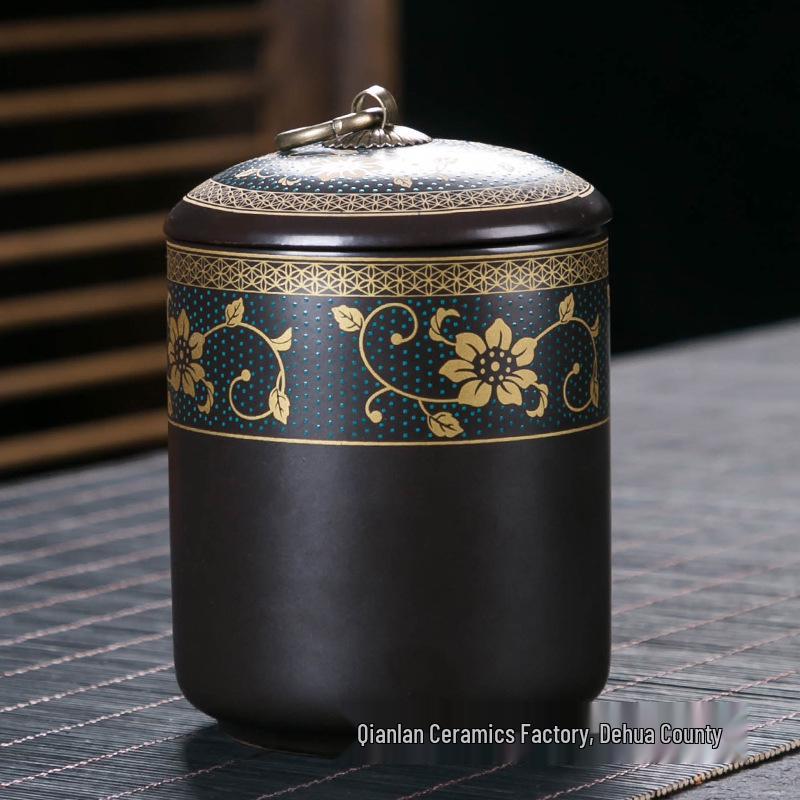 Home Tea Set: Anti-Scald Teapot, Ceramic Gongfu Cups, Stone Mill Semi-Automatic Brewer
