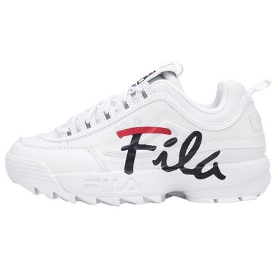 Zapatillas Disruptor 2 de caña baja Blancas/Negras/Rojas 1FM00863_121