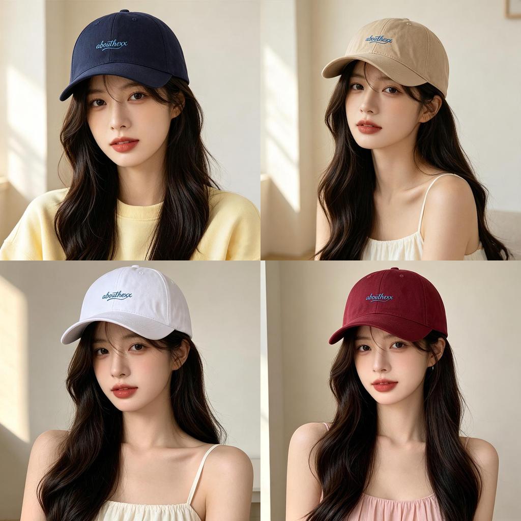Unisex Vintage Style Cotton Baseball Hat With Adjustable Fit For Summer And Spring
