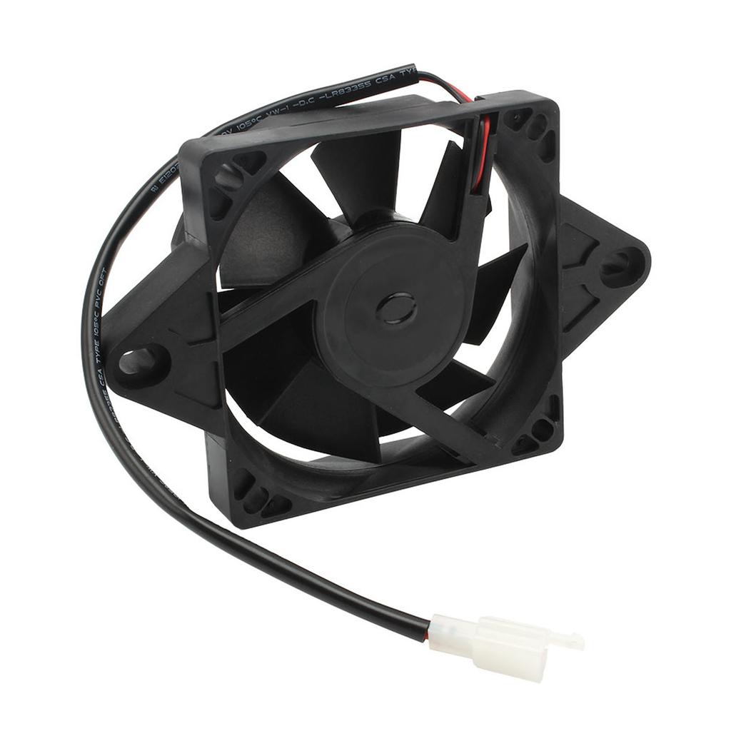 12V 15W Chladicí ventilátor Univerzální příslušenství pro 150cc 200cc 250cc Motocykl ATV Motokára