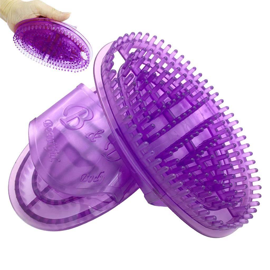 Massage Brush Handheld Massagers PVC Portable Body Scraping Massage Brush for Men Women Children Pets