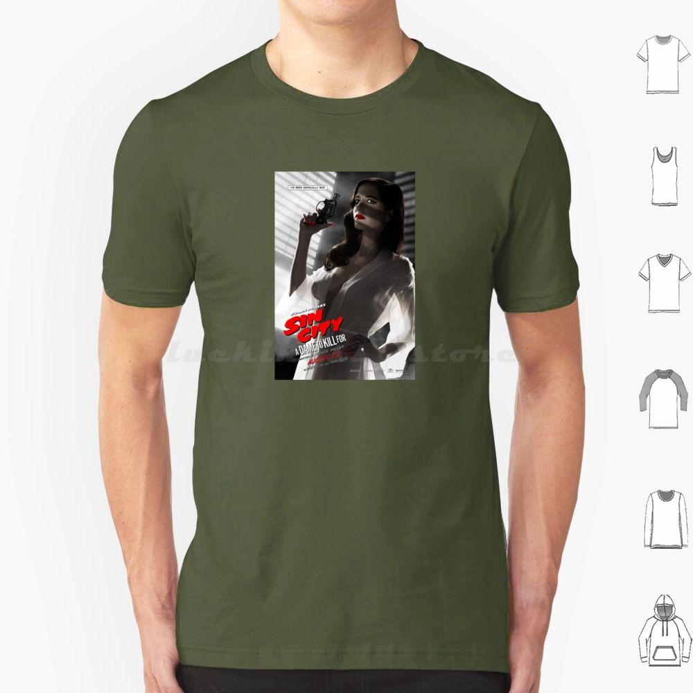 Sin City A Dame To Kill For Film T-Shirt Große Größe 100% Baumwolle Film Sin City Sin City A Dame To Kill For Sin City Film Sin