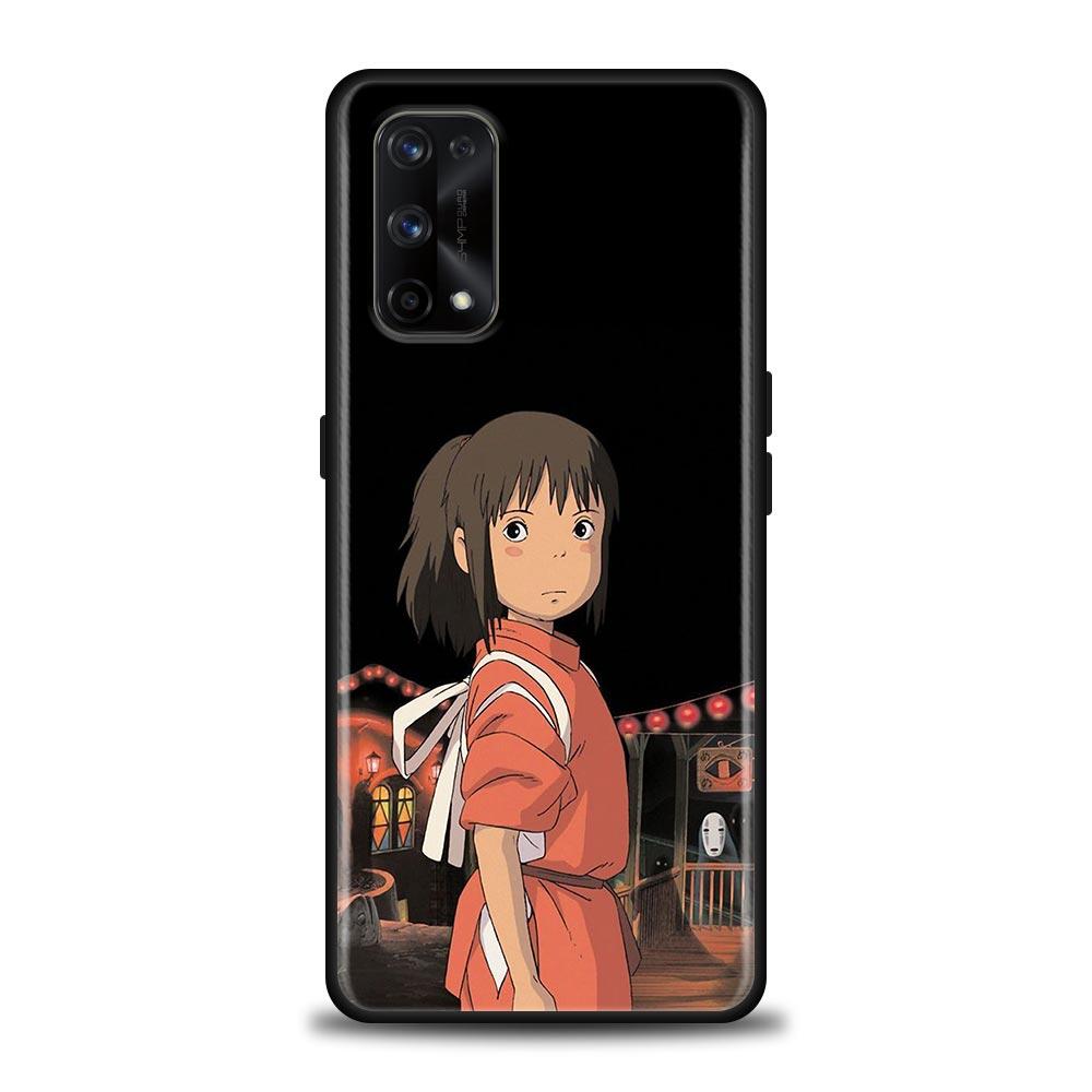 

Чехол для телефона с изображением Тоторо из мультфильма «Унесенные призраками» для Oppo Realme 8i 8 9 7 6 Pro 9i 7i 5i 6i XT 8Pro 8i 5G, мягкие чехлы в стиле аниме Миядзаки Realme XT