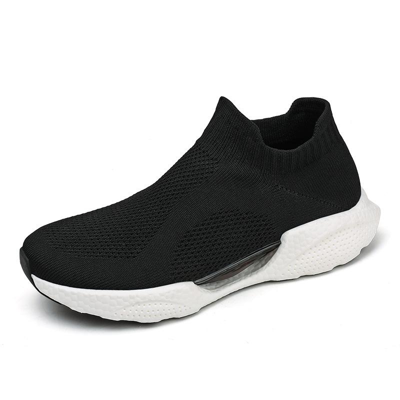 Large size popcorn fly-woven socks casual sports shoes casual shoes running shoes comfortable