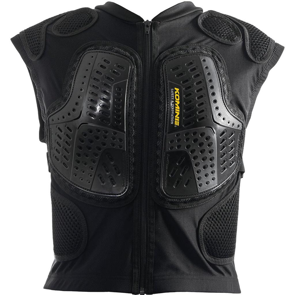 KOMINE Motorcycle Protector CE Level 2 Body Protection Inner Vest Black M 1235 CE Standard Level 2 Protector SK-820