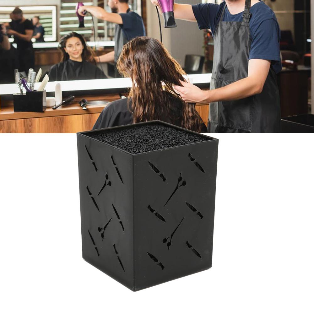 Hollow Design Scissors Storage Box Premium Scissors Rack Shears Holder For Professional Salon