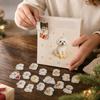 2D Acrylic Dog Christmas Advent Calendar Holiday Countdown