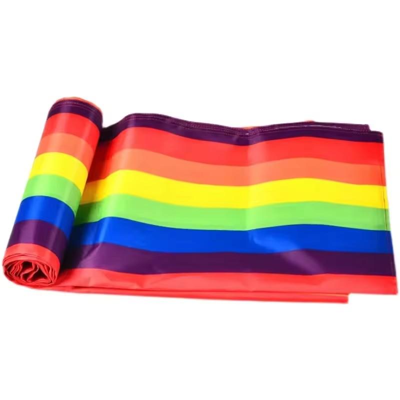 3M/ 5M /8M Indoor Outdoor Kindergarten Sensory Integration Toys Rainbow Smooth Fabric Tunnel for Children's Crawling