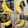 Plush Banana Pillow Cushion For Dorm Bed Relaxation