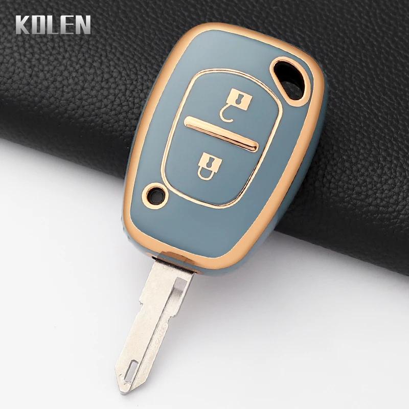 

For Renault Trafic Kangoo Mavano Master For Vauxhall Opel Vivaro Fashion Tpu Car Key Case Cover Bag Protected Shell Keychain Fob