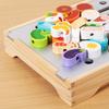 Multi Functional Simulation Kitchen, Parent Child Interactive Play House Educational Toys, Wooden Educational Toys