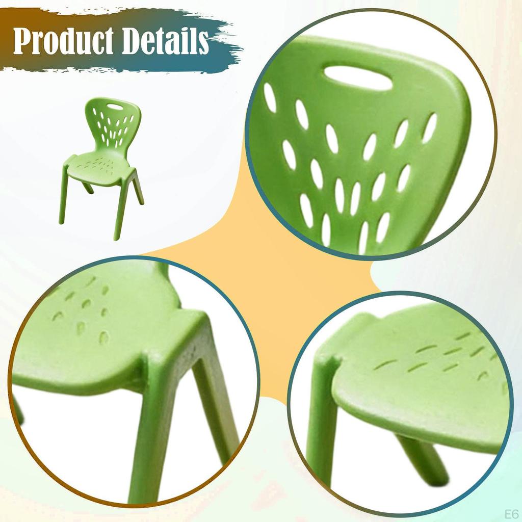 1/12 Dollhouse Chair Furniture Decorative Simulated Life Scene Scenery Photo Props Play