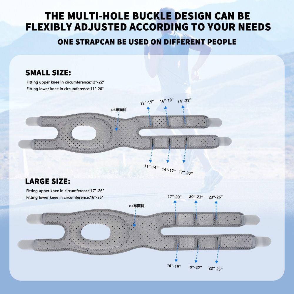 Adjustable Patella Protect Band Breathable Sports Knee Brace Patella Knee Brace Outdoor Sports