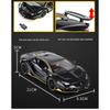 1/24 Lamborghini LP770-4 Centenario Alloy Sports Car Model Diecast Sound Super Racing Lifting Tail Hot Car Wheel for Children Gifts