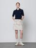LUVM Logo Collar Knit_Navy