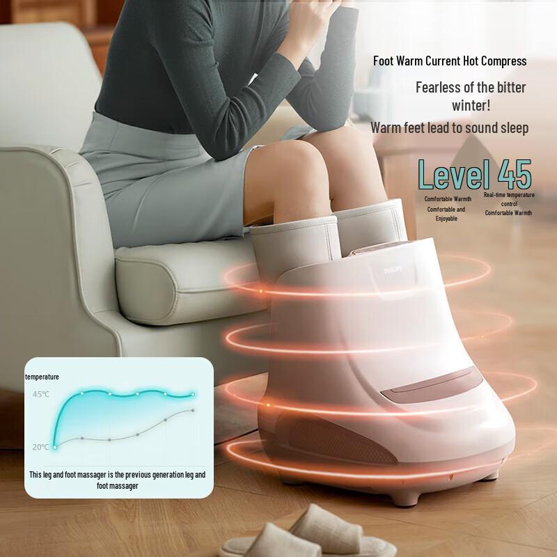 Philips Foot & Leg Airbag Massager with Heat
