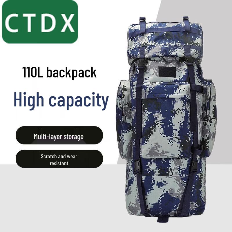 CTDX 110L Large Capacity Tactical Outdoor Backpack