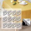 12 Pieces Picnic Tablecloth Clips ,Table Cloth Holders ,Essential Holding Clip for Home