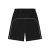 Fear of God Essentials Relaxed Fleece Sweatshort With Piping Jet Black/Cloud White Men Bottoms 160SP254550F