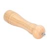 2pcs Wood Salt and Pepper Grinder   Coarseness Wooden Pepper Shaker for Kitchen Seasoning