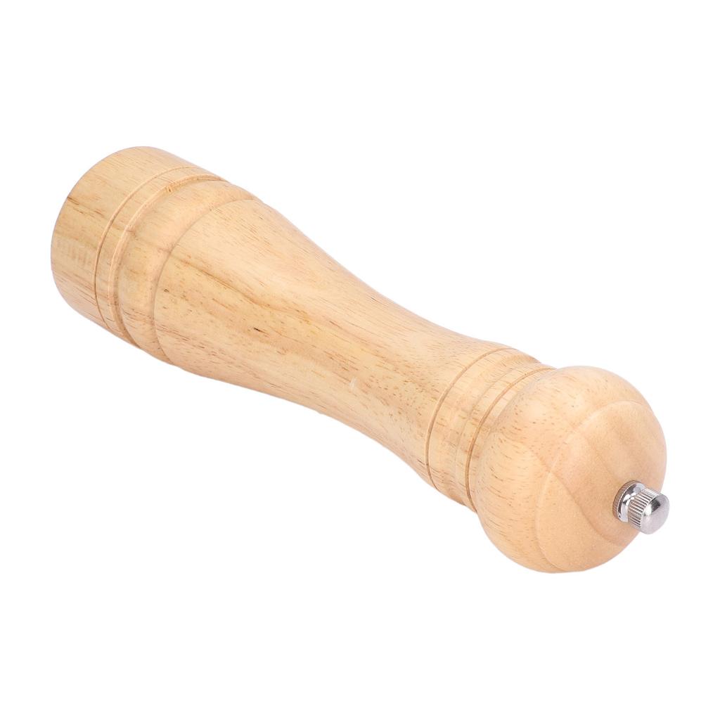 2pcs Wood Salt and Pepper Grinder   Coarseness Wooden Pepper Shaker for Kitchen Seasoning