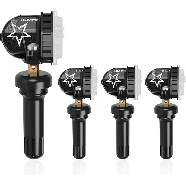 TPMS Sensor GM Chevrolet 4 Pack, 315MHZ,Tire Pressure Monitoring Sensor Compatible With Buick Chevy Cadillac GMC
