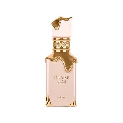Lattafa Eclaire - Vanilla, Caramel, Sweet, Floral - Eau De Parfum Long-Lasting Fragrance for Women, 3.40 Ounce / 100 Ml
