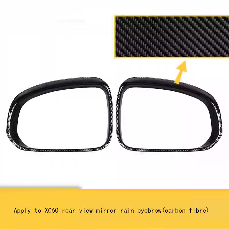 For Volvo Rearview Mirror Electroplated Rainbow Barometer Rearview Mirror Decorative Box XC60 V90 XC40