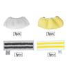 3Pcs Washable Cloth Mat Dry or Wet Pads Cleaning Pad Reusable Floor Mop Covers for Home Kitchen PVC Floor Tile Floor Wood Floor