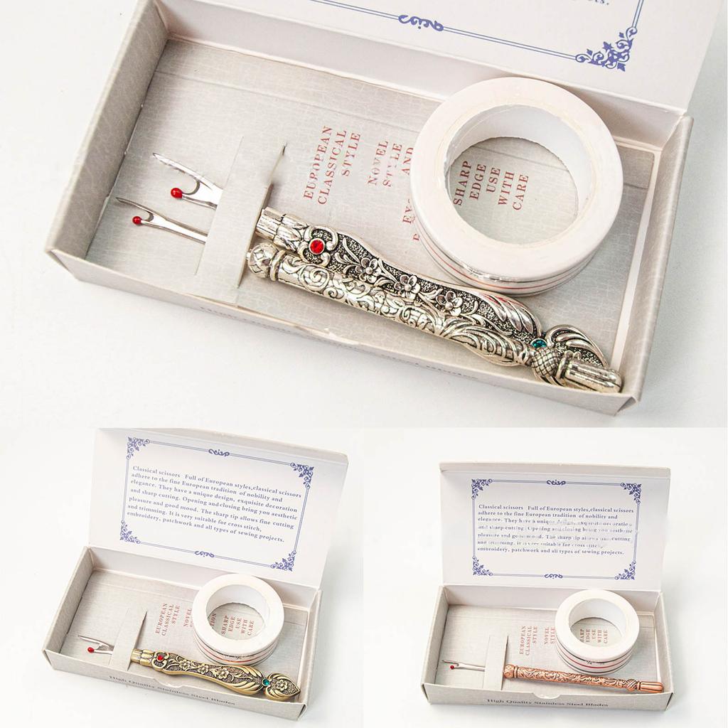 Vintage Seam Ripper with Sewing Tape Ergonomic Grip Stitching Ripper for Sewing Needle Work Pattern Removing Thread