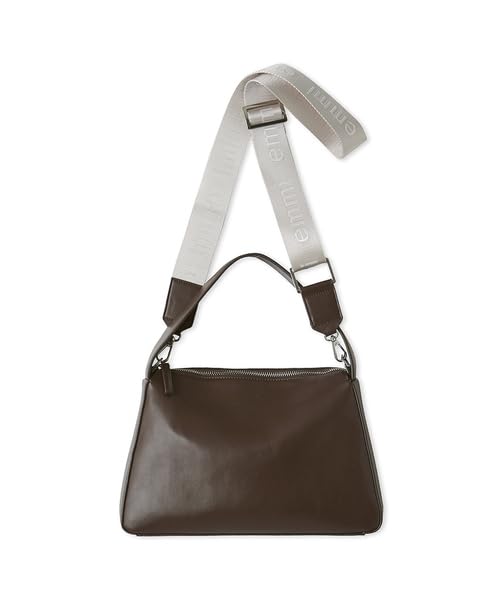 

eco faux leather shoulder bag 13WGB251313 BRW [Emi] women s