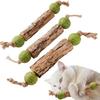 3 Stück Katzen-Zahnreinigung Reines Natürliches Katzenminze Katzen-Mahlzahn-Zahnpasta-Stick Silberrebe Actinidia-Frucht Matatabi Katzen-Snack-Stick