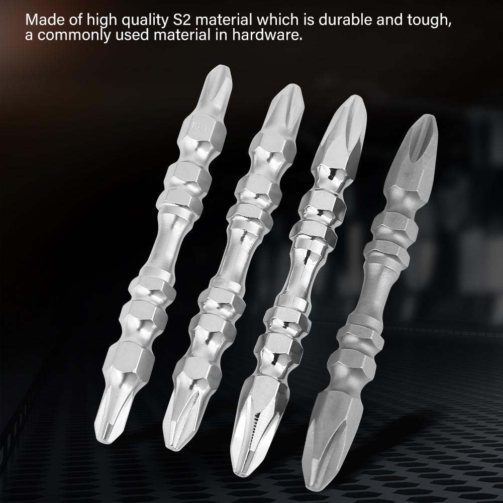 10Pcs 4.5mm 5.5mm 6.35mm PH2 Double Head Magnetic Screwdriver Screw Tool