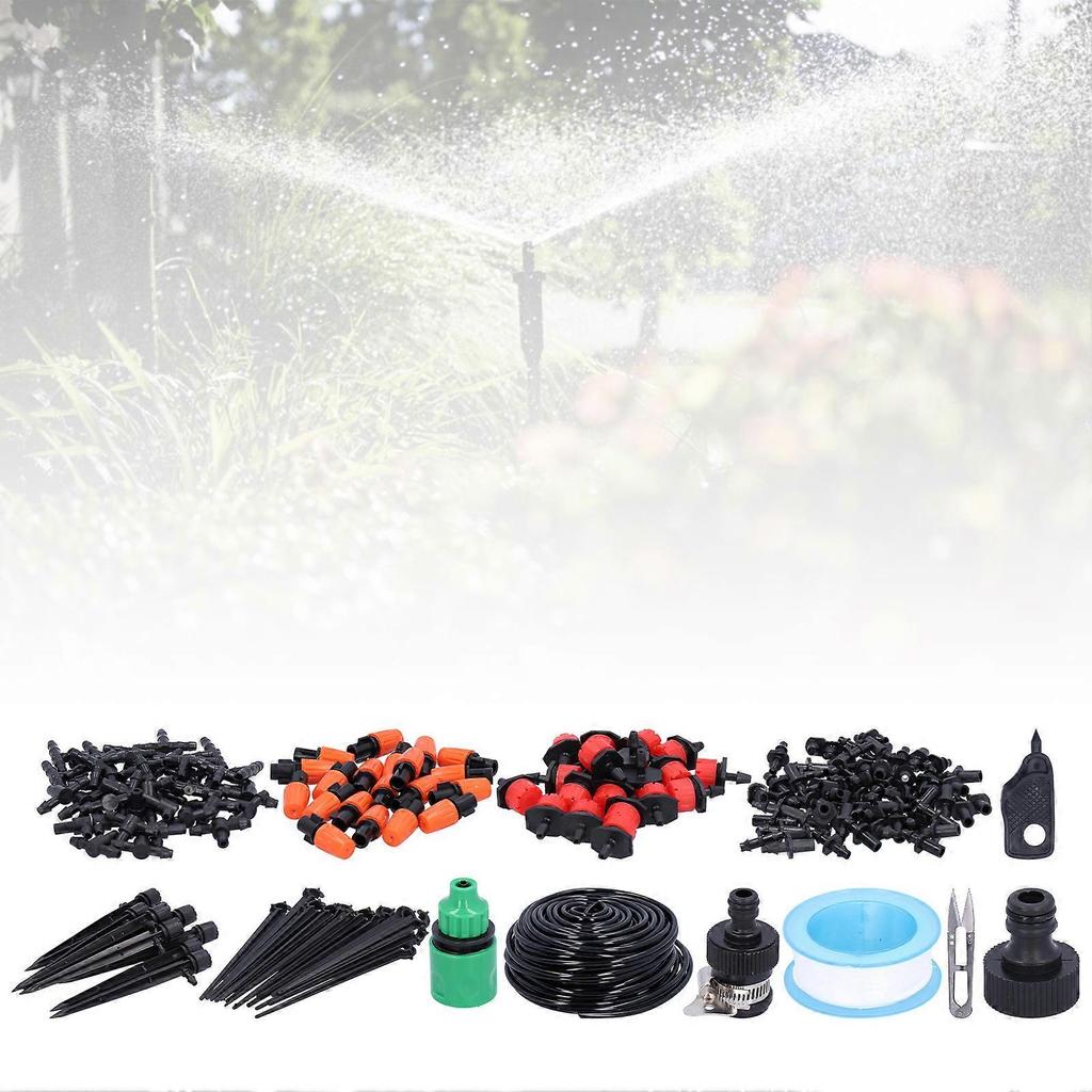 30M Garden Watering Irrigation System DIY Micro Drip Kit for Efficient Plant Watering and Lawn Irrigation