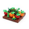 MOC Farm Cattle Horse Carriage Transport Stable Vegetable Garden Bricks Model Building Blocks Toys for Children Christmas Gifts