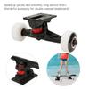 Quality Double Warped Skateboard Wheel Bracket Bridge Set Kit Accessory Combination
