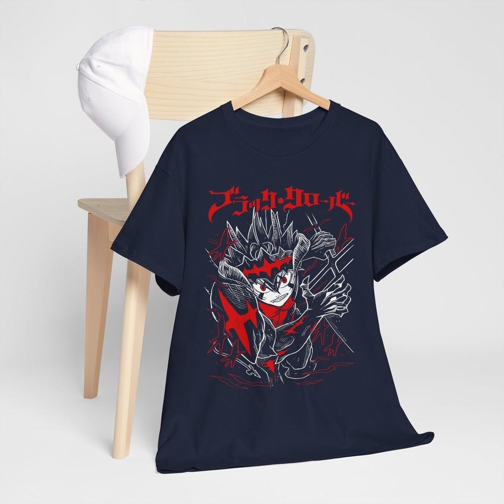 Black Clover Asta Yuno Tshirt ComicBullMagicDemonYamiAnime Shirt All Size M