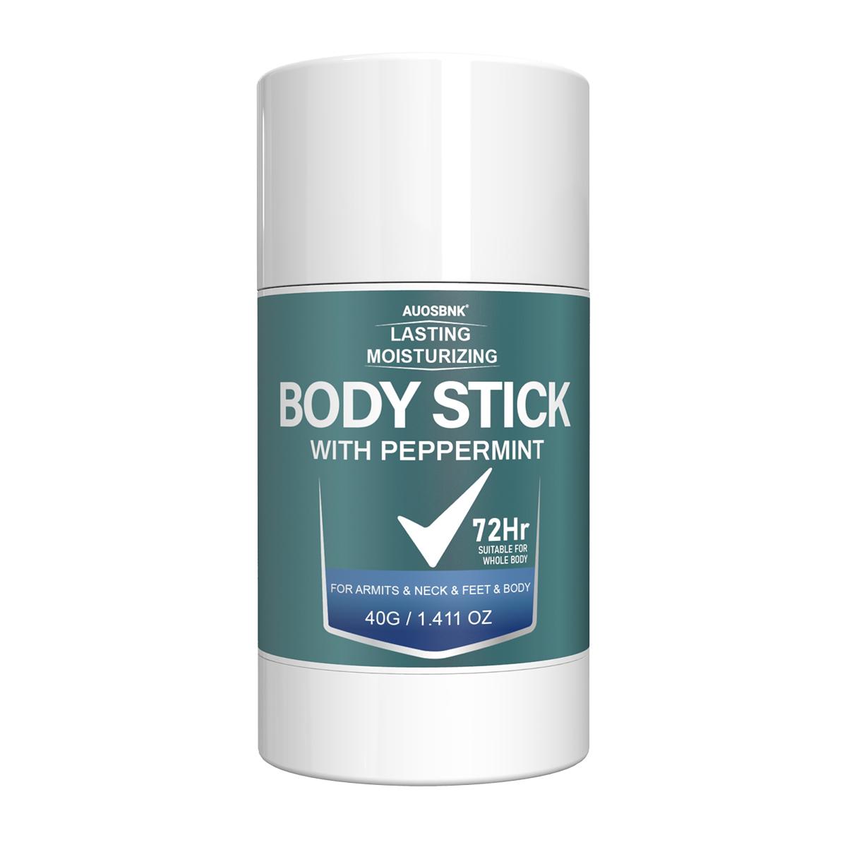 40g-72-Hour Men s Deodorant Stick, With Peppermint & Vitamin E, Gentle and Refreshing, Non-Staining Clothes,