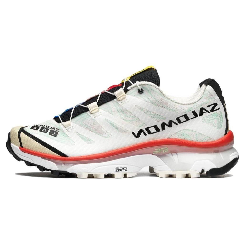 Salomon Xt-4 Og Topography Pack Comfortable Versatile Low-Top Outdoor Functional Shoes Unisex Shoes White 473156