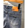 Trendige, vielseitige, lockere, gerade Jeans-Shorts, lässige Shorts für Herren