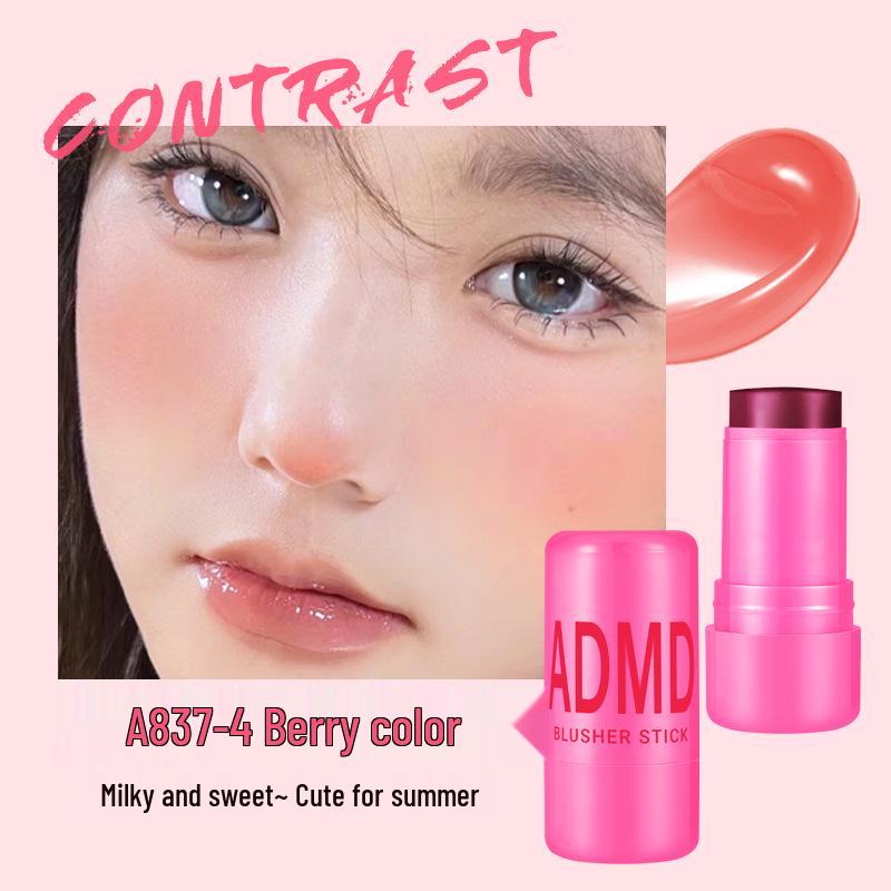 

ADMD Двойного назначения кремовые румяна-стик: Кремовый контур-румяна для губ и щек.