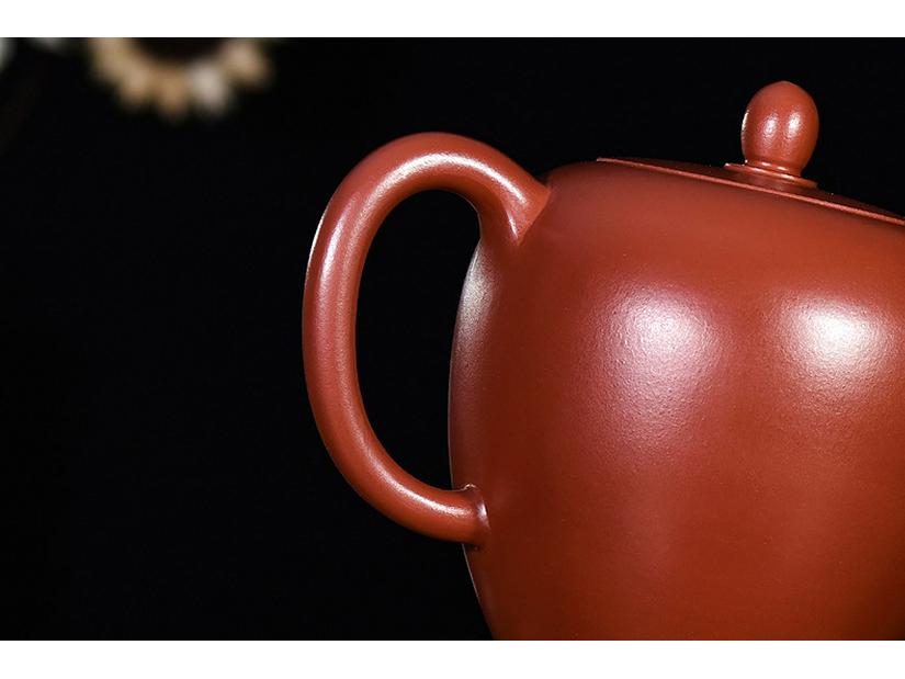 Handmade Yixing Purple Clay Teapot with Dahongpao Design - One-piece Order