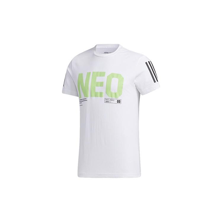 adidas neo M CS TEE 3 Sports Short Sleeve White Men s GP5731 M
