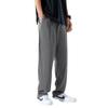 Herren Casual Hose Neue Sommer Dünn Trendig Locker Große Größe Gerade Vertikal Eis Seide Hose